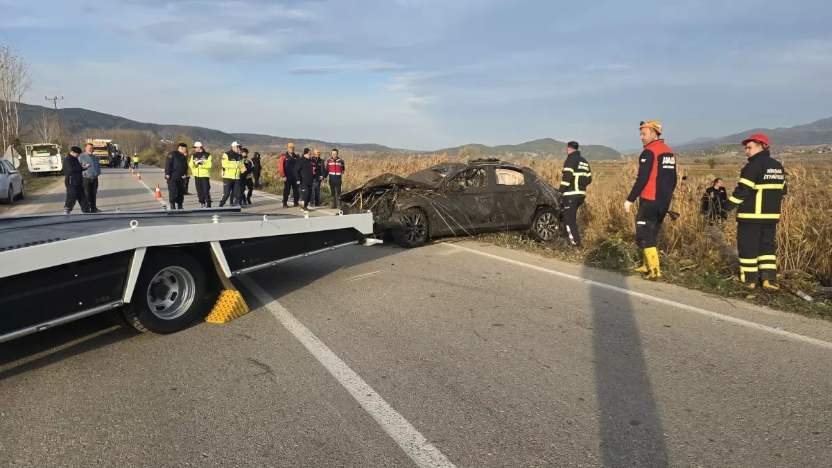 Niksar\'da Kaza: 2 Ölü, 1 Yaralı