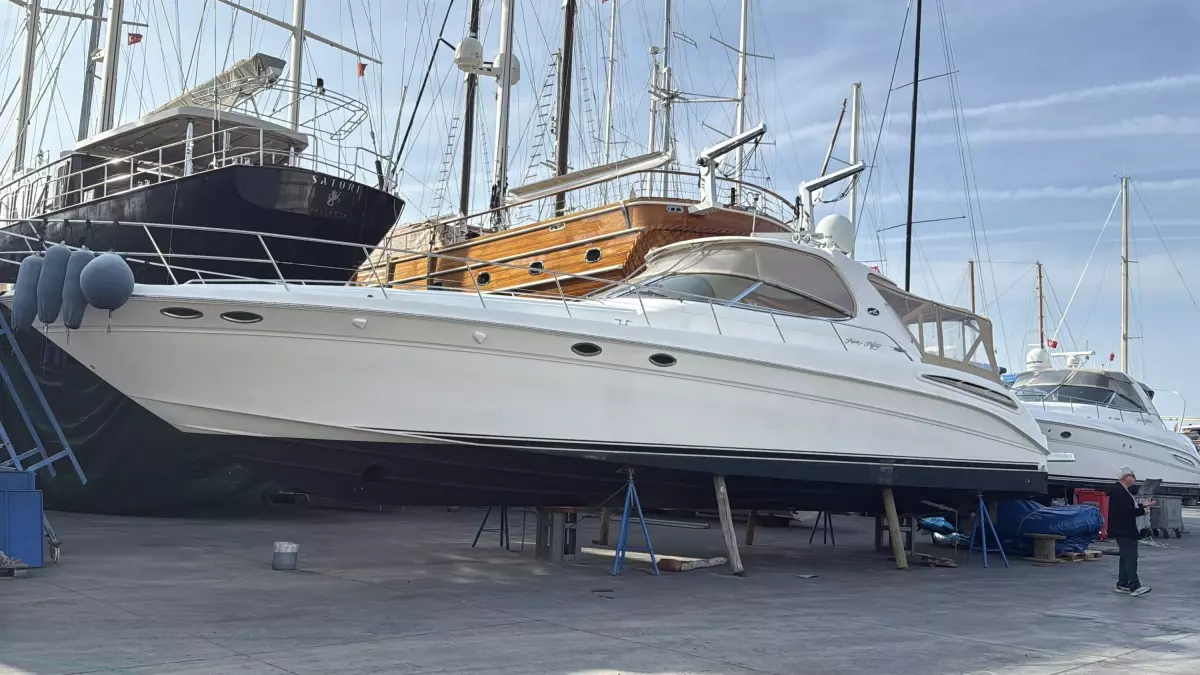 Bodrum\'da Yat Bakım Sezonu Başladı