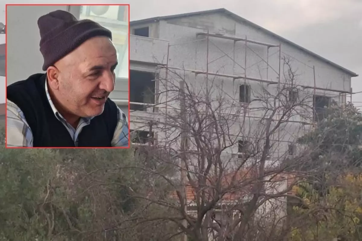 İnşaatta İşçi Düşerek Hayatını Kaybetti