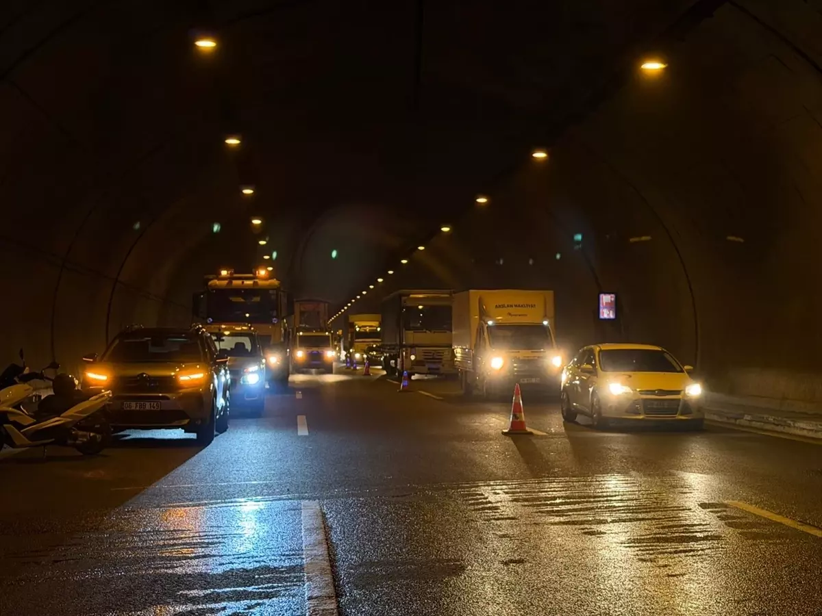 Orhangazi\'de Su Tankeri Yangını