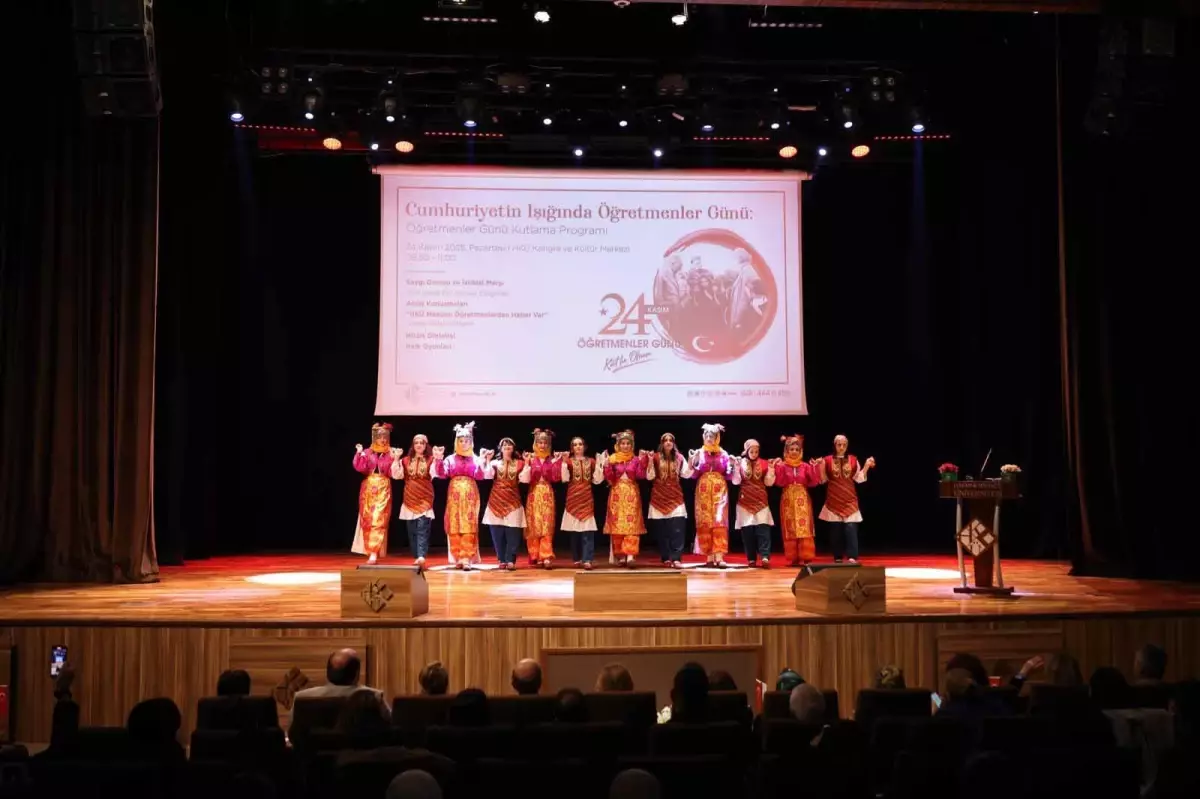 Hasan Kalyoncu Üniversitesi\'nde 24 Kasım Öğretmenler Günü coşkusu