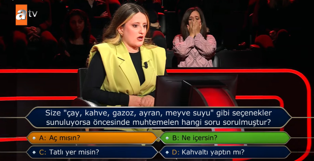 Milyoner'e ilk dakikadan veda etti! Elendiği soru stüdyoda soğuk duş etkisi yarattı