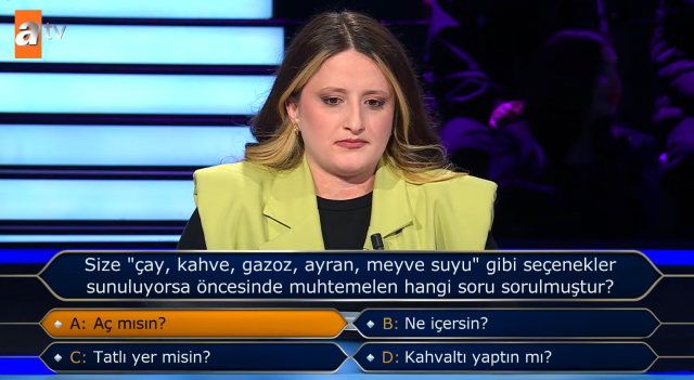 Milyoner'e ilk dakikadan veda etti! Elendiği soru stüdyoda soğuk duş etkisi yarattı