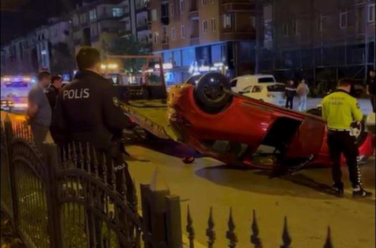Samsun\'da Trafik Kazası: 1 Yaralı