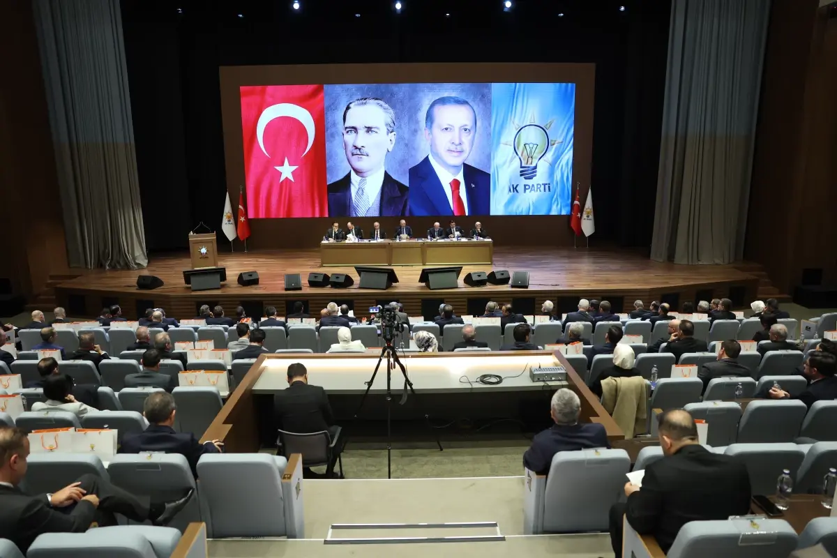 AK Parti\'de MKYK toplandı