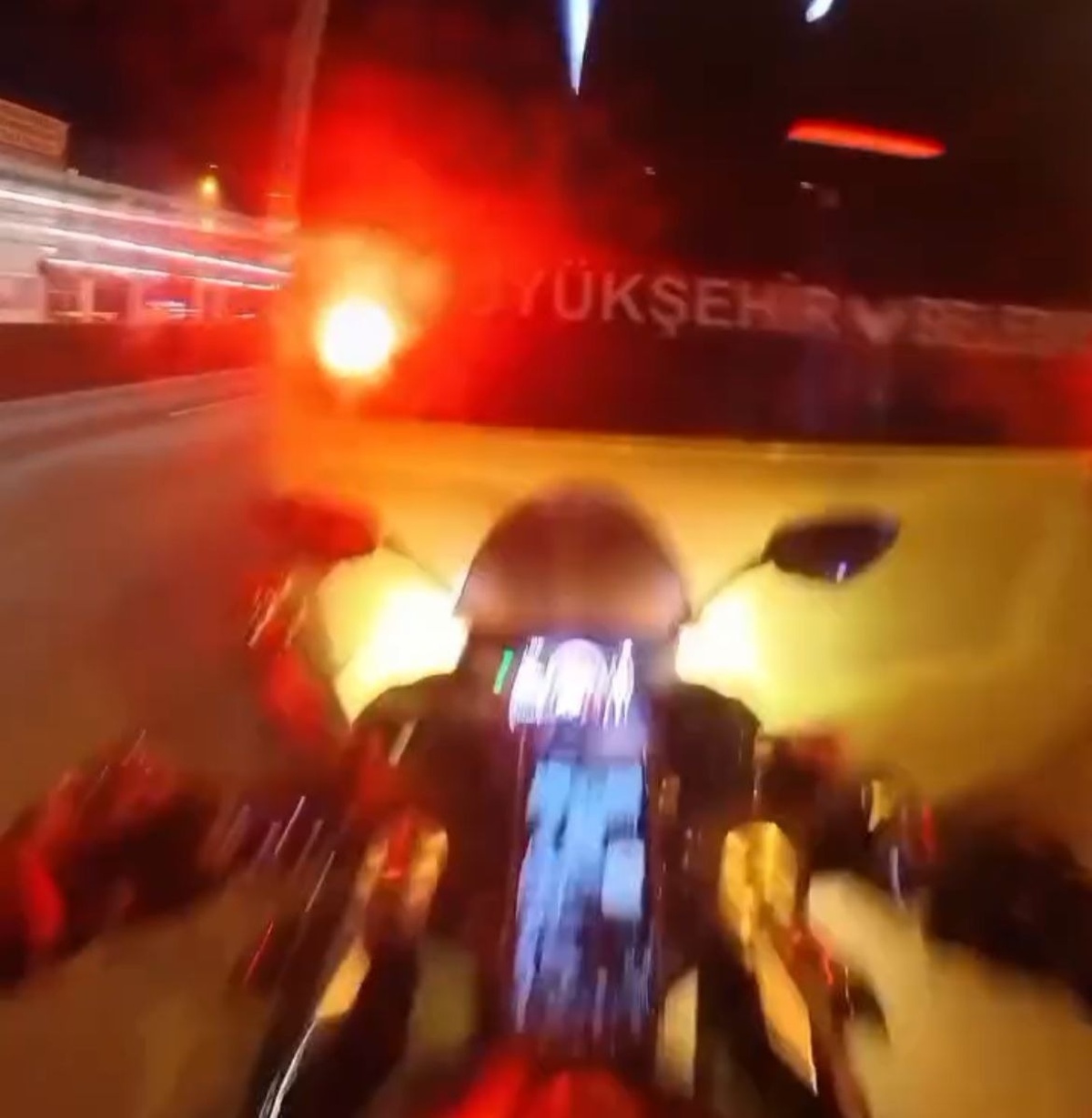 Bursa\'da Motosiklet Kazası