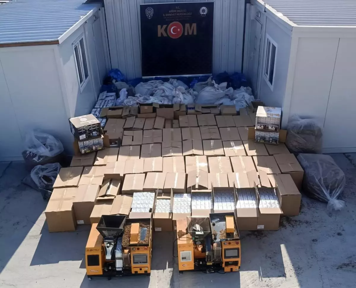 Aydın ve İzmir\'de Kaçakçılık Operasyonu