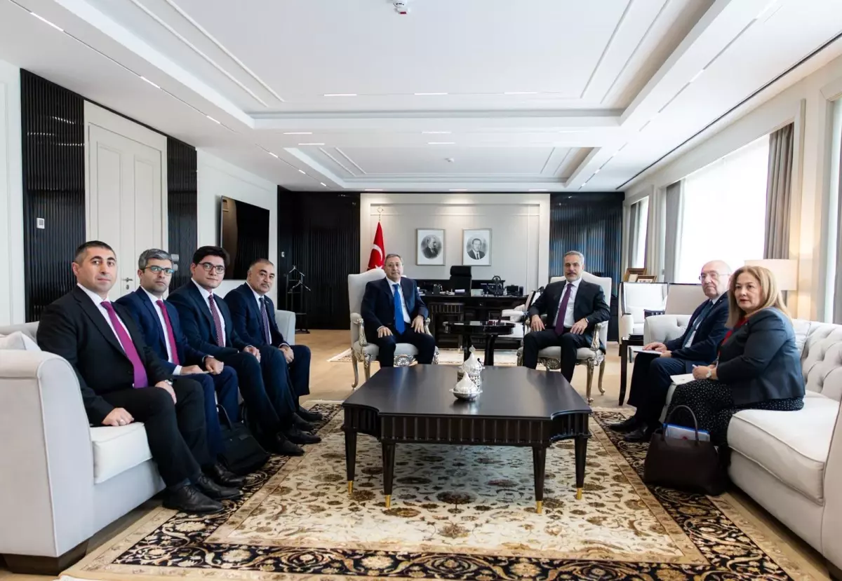 Fidan ve Halefov Ankara\'da Görüştü