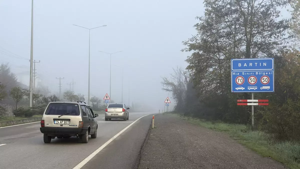 Bartın\'da Yoğun Sis Etkili