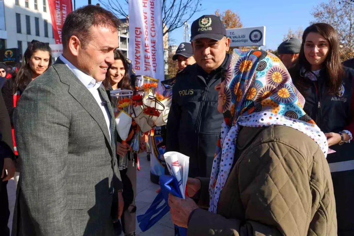 Bilecik\'te Kadına Yönelik Şiddet Farkındalık Etkinliği