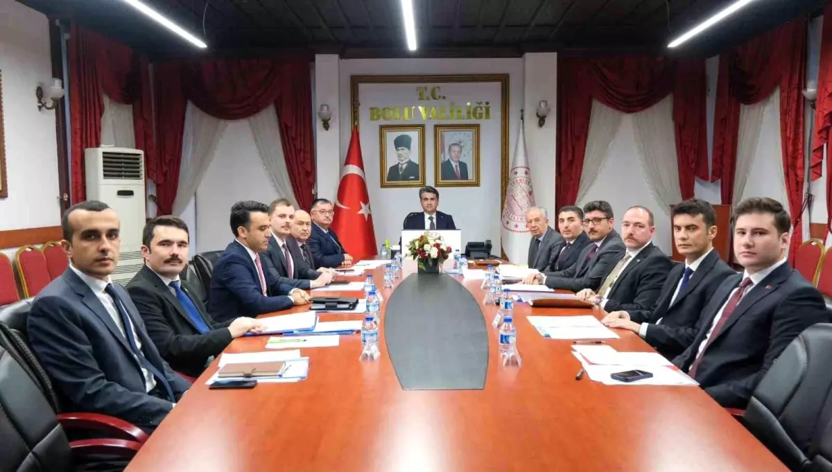 Bolu\'da Su Sayacı Uygulaması Toplantısı