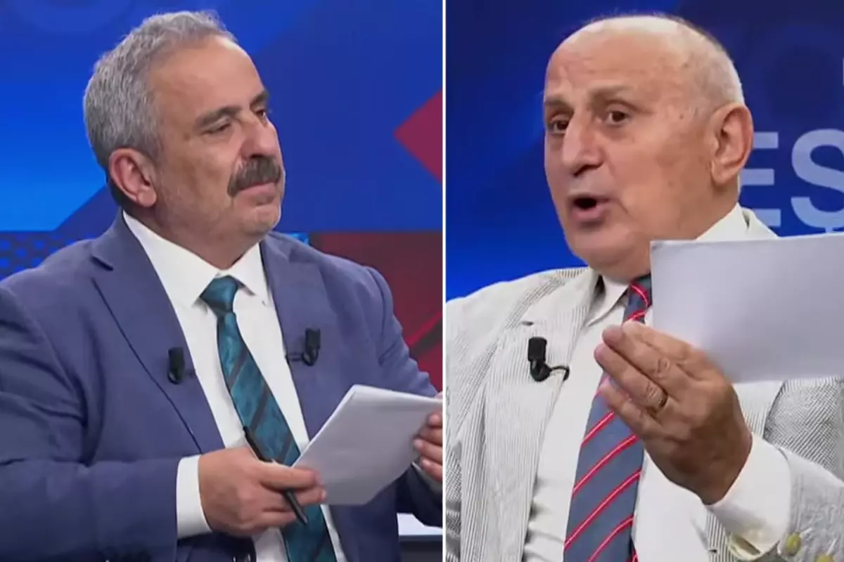 Canlı yayında sert tartışma! Sinan Burhan sordu, Dursun Çiçek cevap veremedi