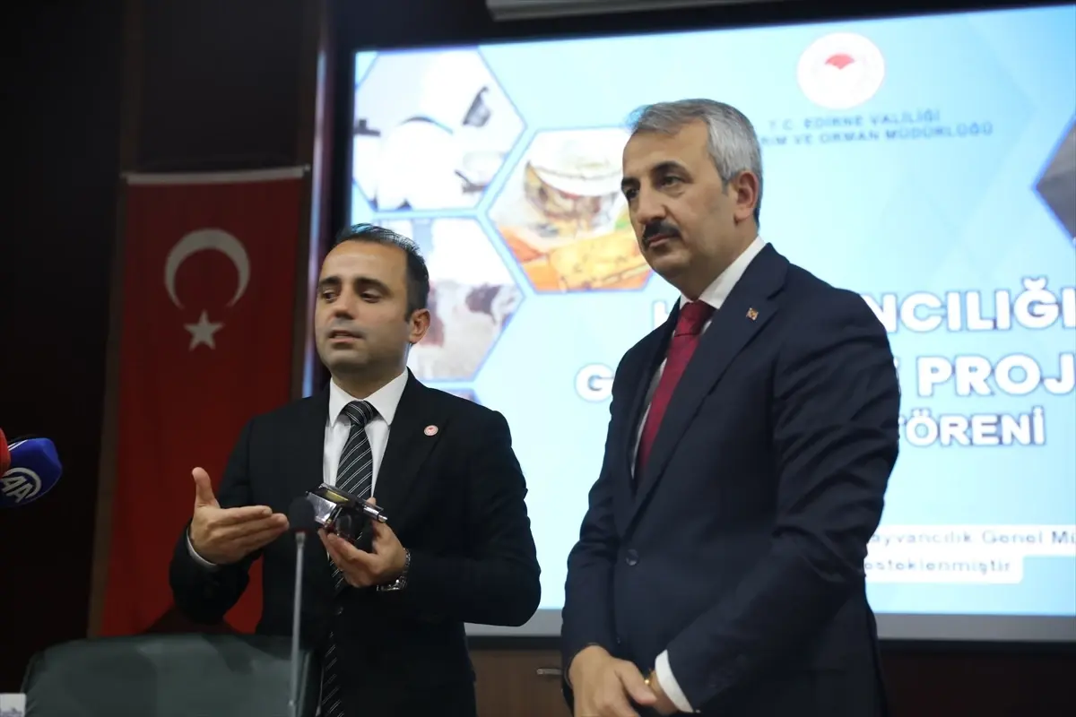 Edirne\'de Mastitis Tespit Cihazı Dağıtıldı