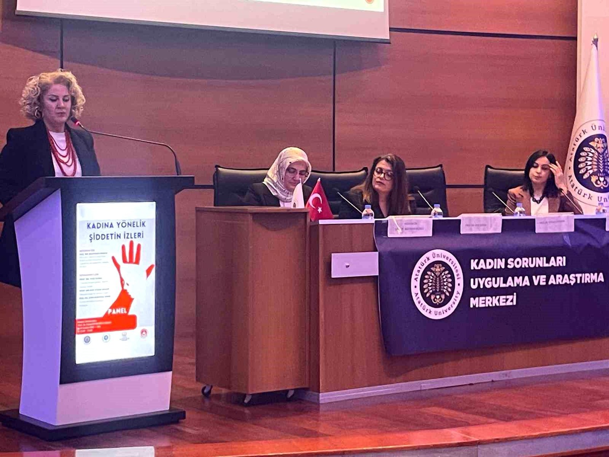 Kadına Yönelik Şiddet Paneli Erzurum\'da Gerçekleşti