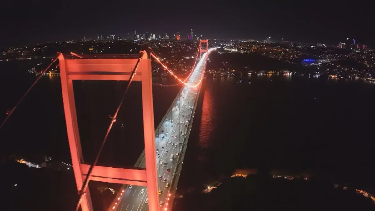 Kadına Şiddetle Mücadele Günü Turuncu Işıklarla Kutlandı