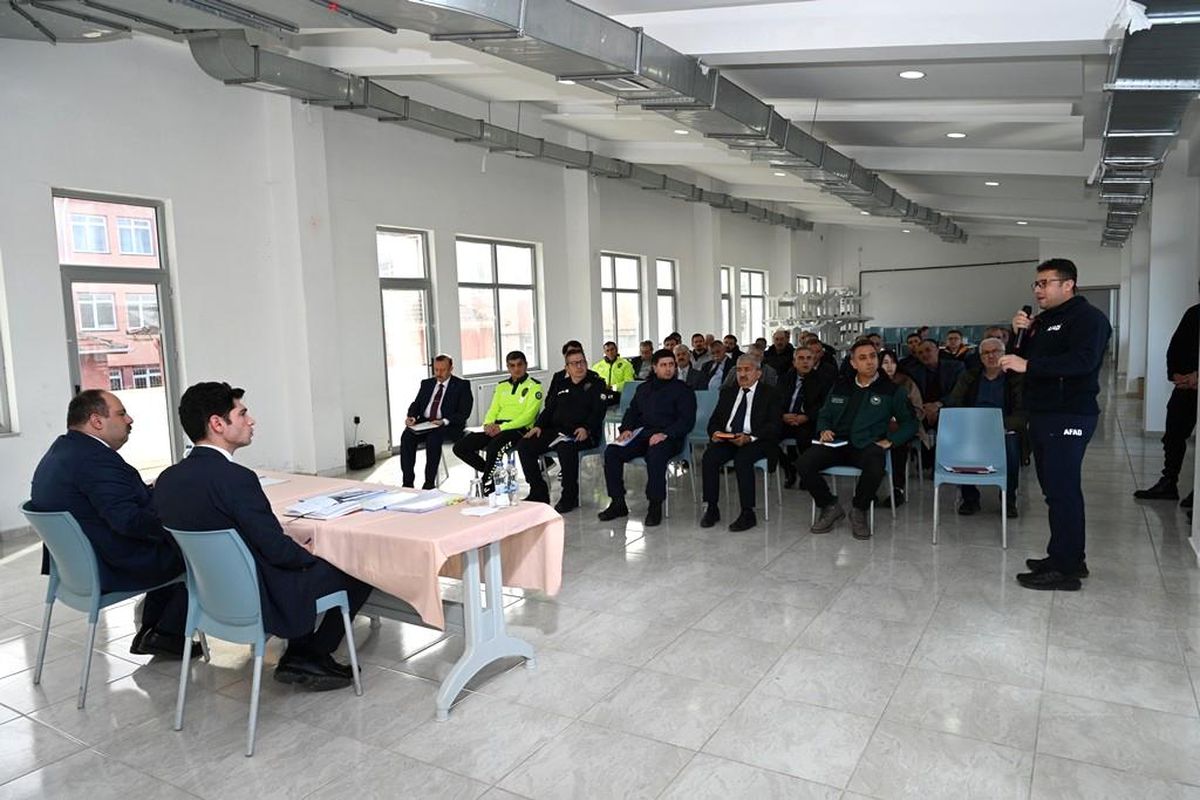 İnönü\'de Kış Tedbirleri Koordinasyon Toplantısı