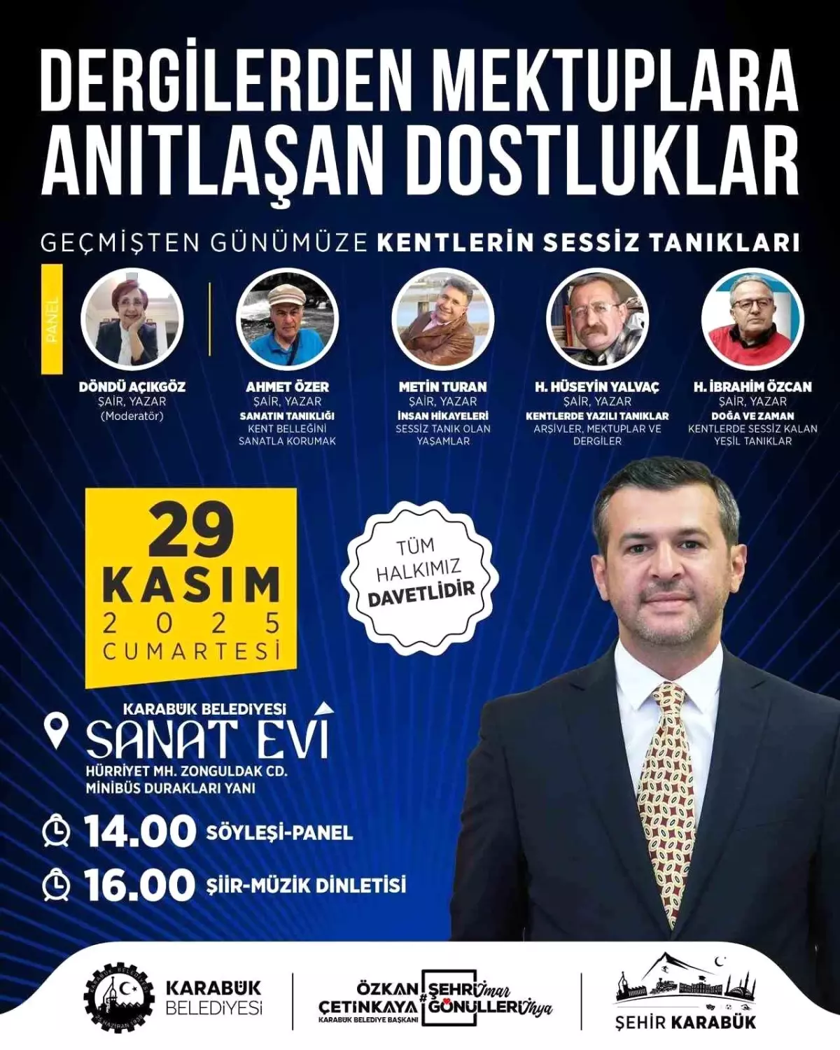 Karabük\'te \'Kentlerin Sessiz Tanıkları\' Paneli 29 Kasım\'da Yapılacak