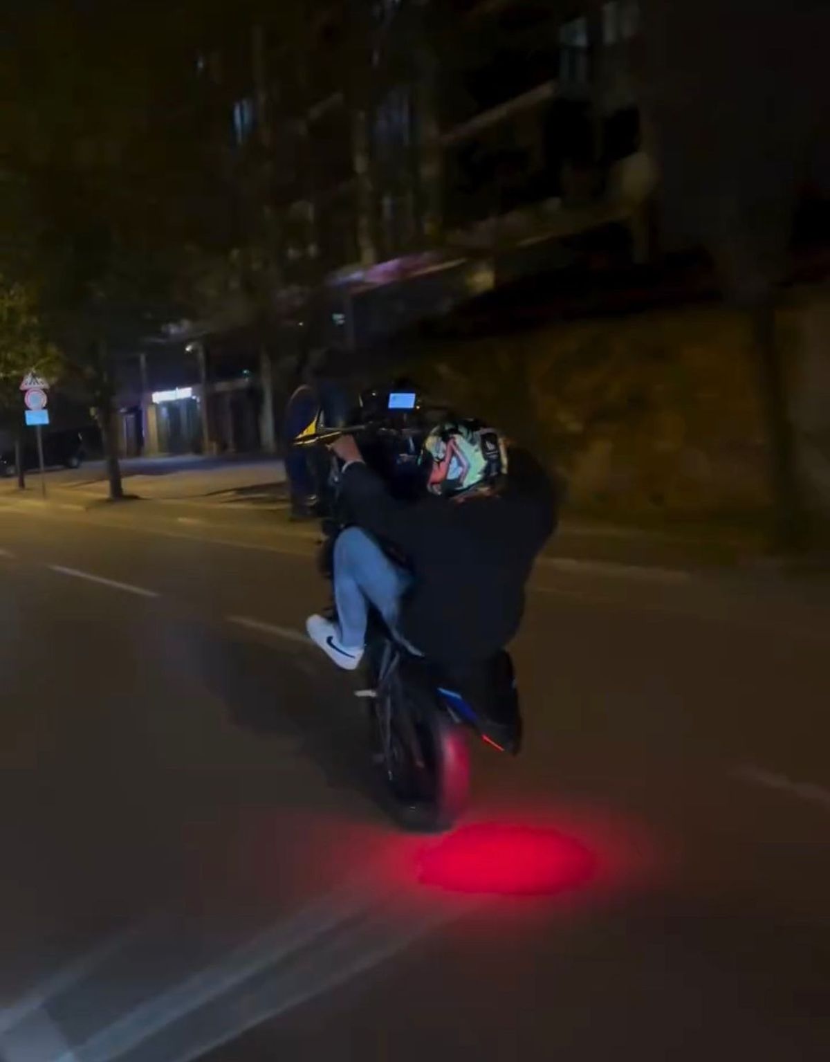 Bursa\'da Tek Tekerli Motosiklet Tehlikesi