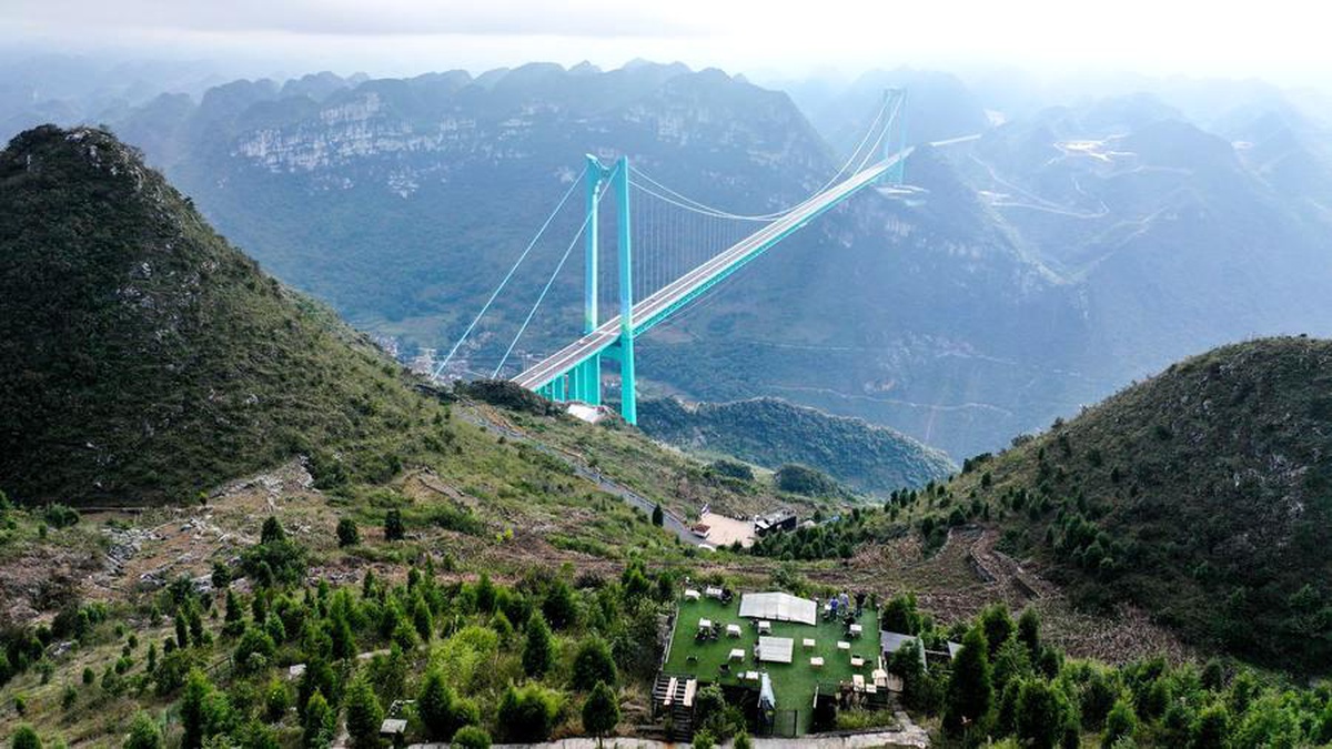 Dünyanın En Yüksek Köprüsü Guizhou\'da