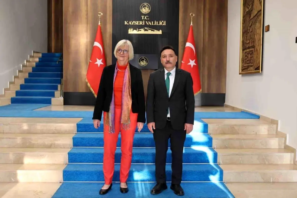 Büyükelçi Sorg Kayseri\'de