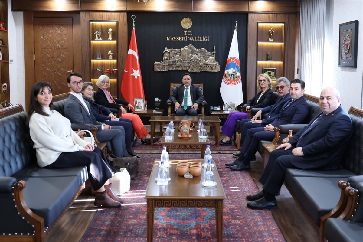 Almanya Büyükelçisi Kayseri\'de