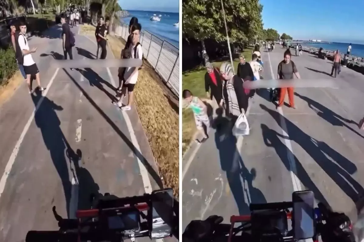 Bir de böyleleri çıktı! Çocuğa yaşlıya demediğini bırakmadı