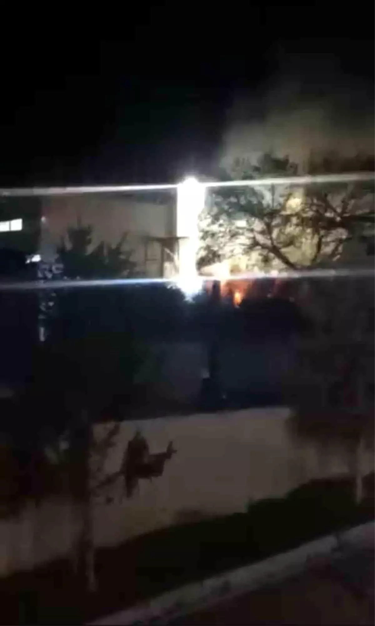 Bursa\'da korkutan fabrika yangını