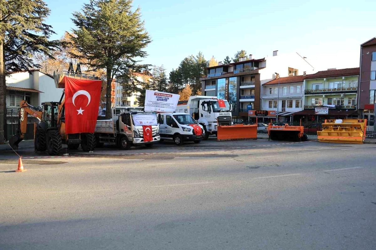 Çameli Belediyesi Yeni Araçlar ile Hizmet Kalitesini Artırıyor