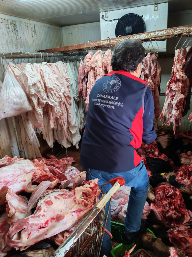 Çanakkale'de Uygunsuz Et İşleme Tesisine Mühür