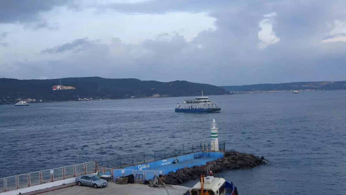 Fırtına Sebebiyle Feribot Seferleri İptal