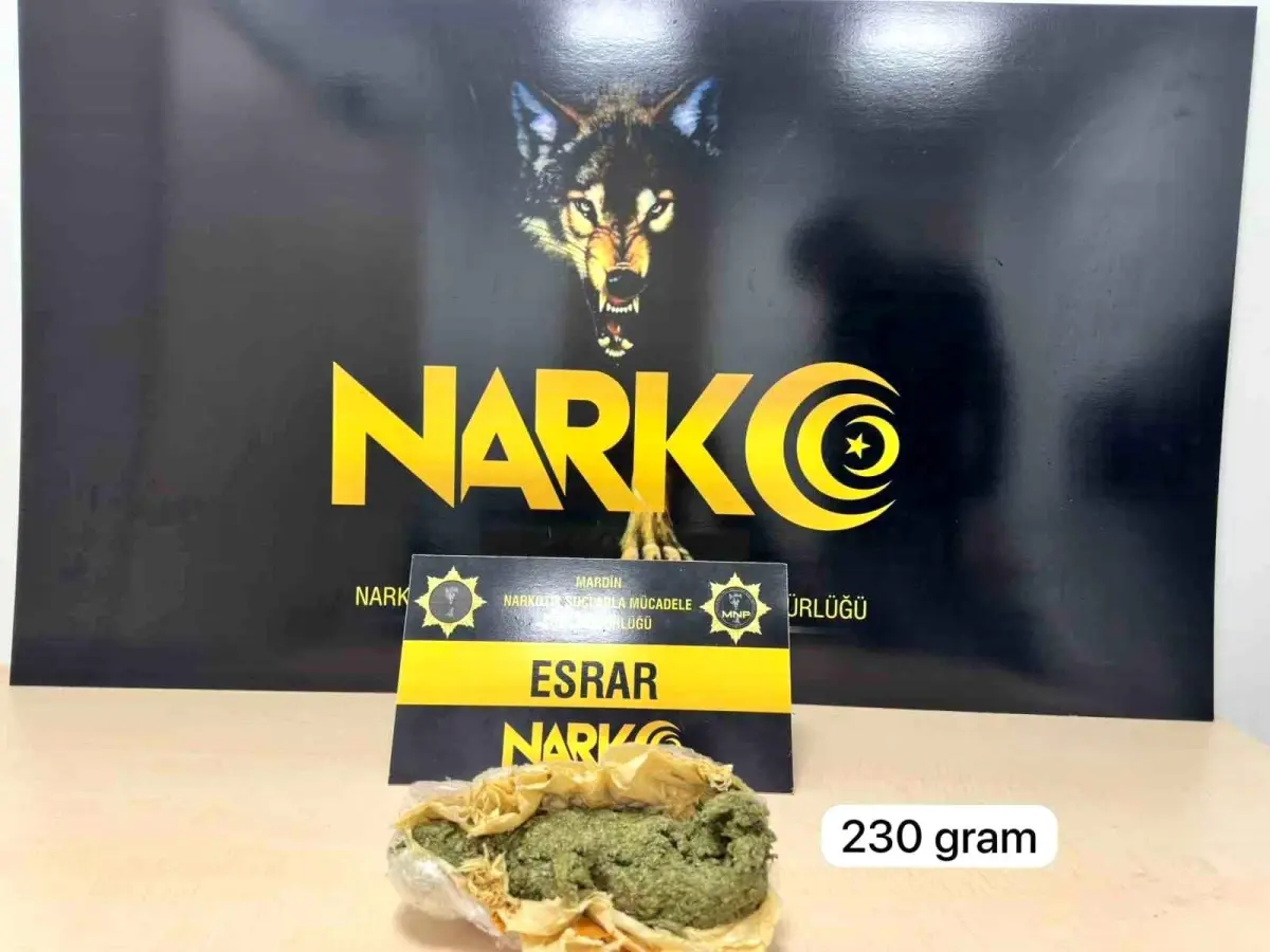 Mardin\'de Uyuşturucu Operasyonu: 2 Gözaltı