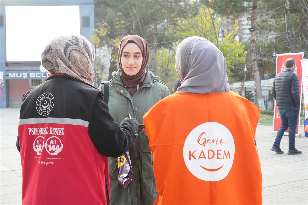 Muş\'ta Kadına Yönelik Şiddetle Mücadele Etkinliği