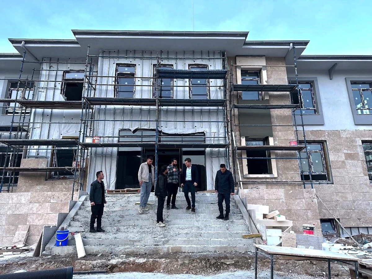Simav Jandarma Yeni Binasında Çalışmalar İlerliyor