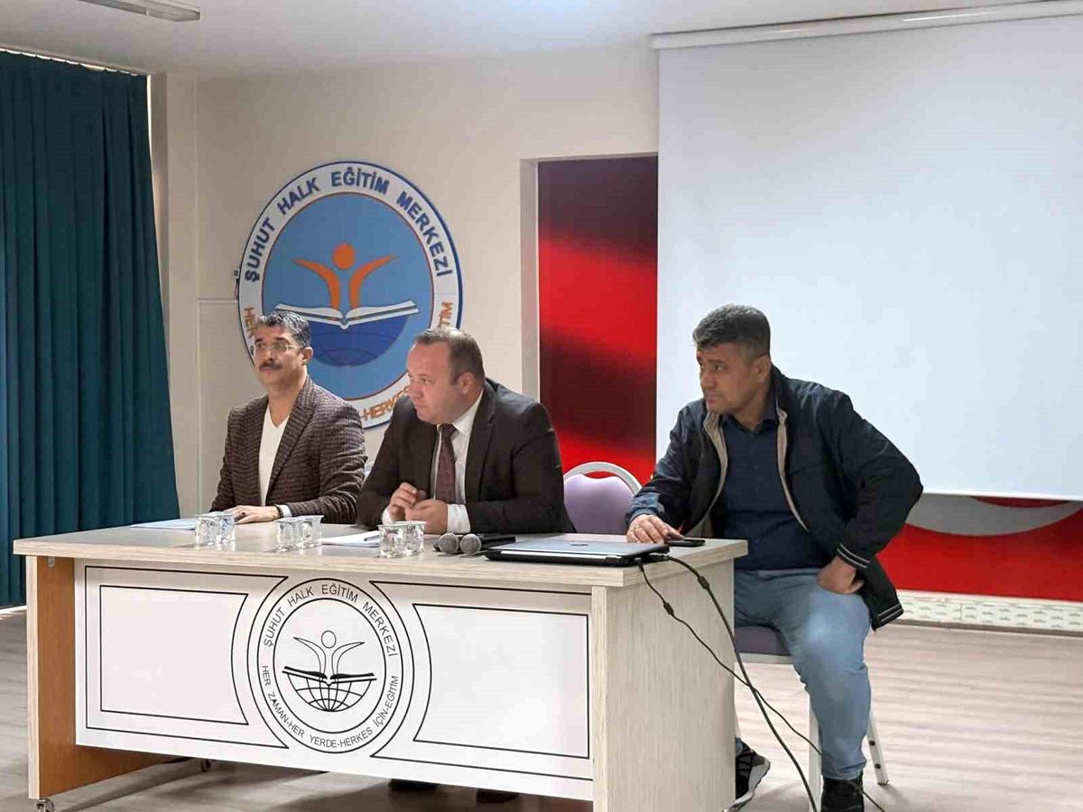 Şuhut\'ta KHGB Toplantısı Yapıldı