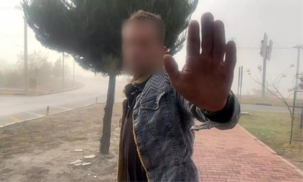 Burdur\'da Ters Yön Kamyon Sürücüsü Gazetecilere Tepki Gösterdi