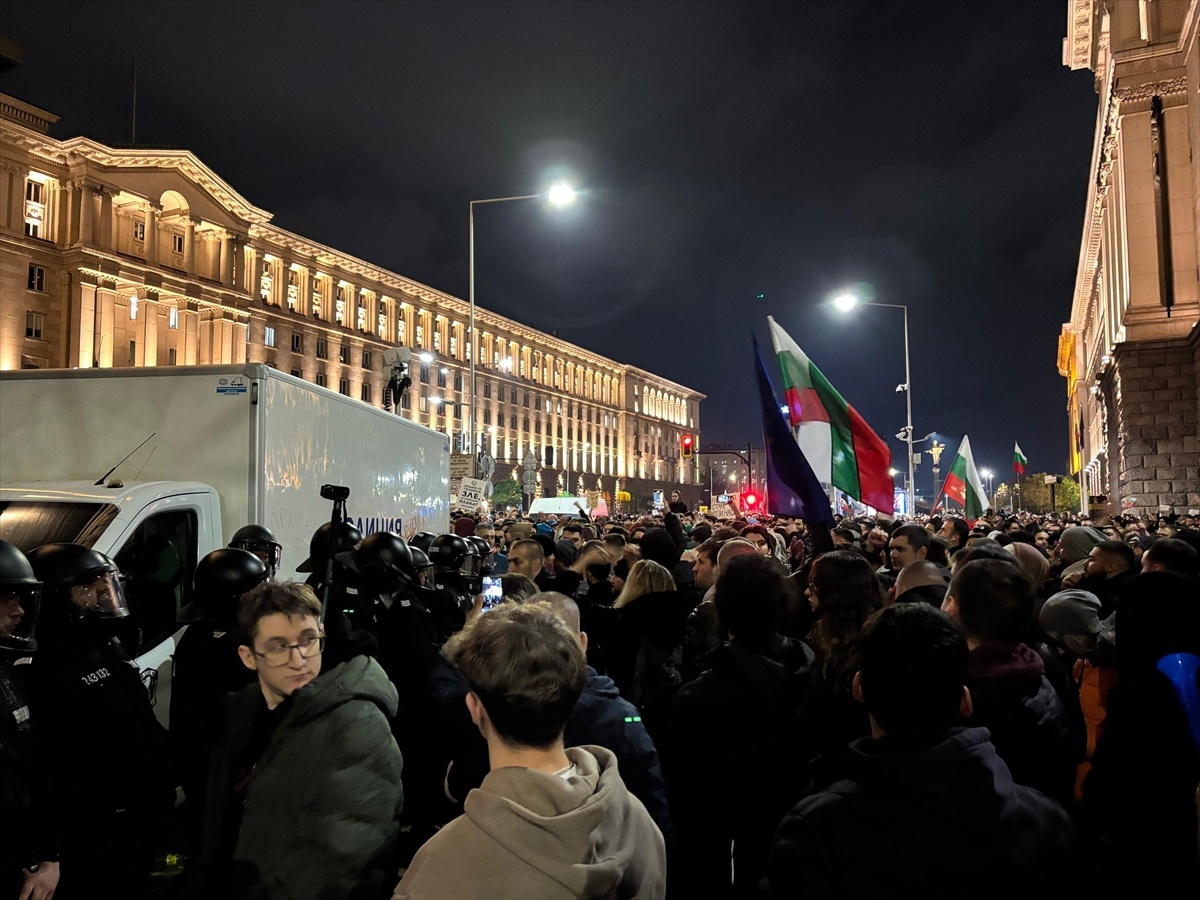 Sofya\'da Bütçe Taslağına Protesto