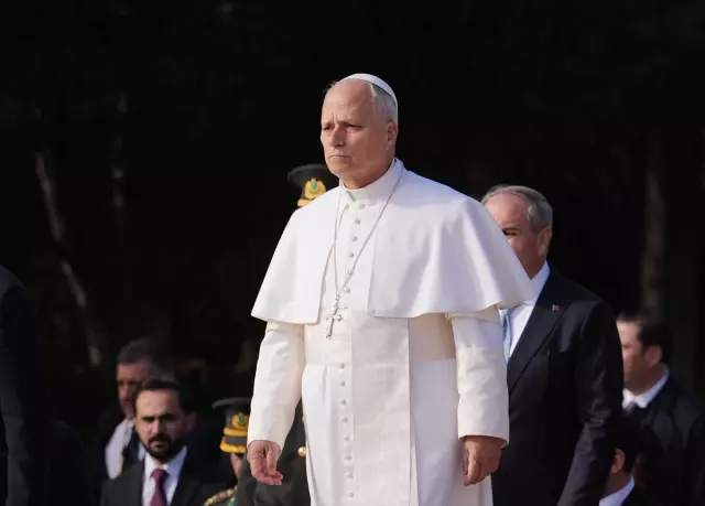 Cumhurbaşkanı Erdoğan, Papa 14. Leo'yu resmi törenle karşıladı