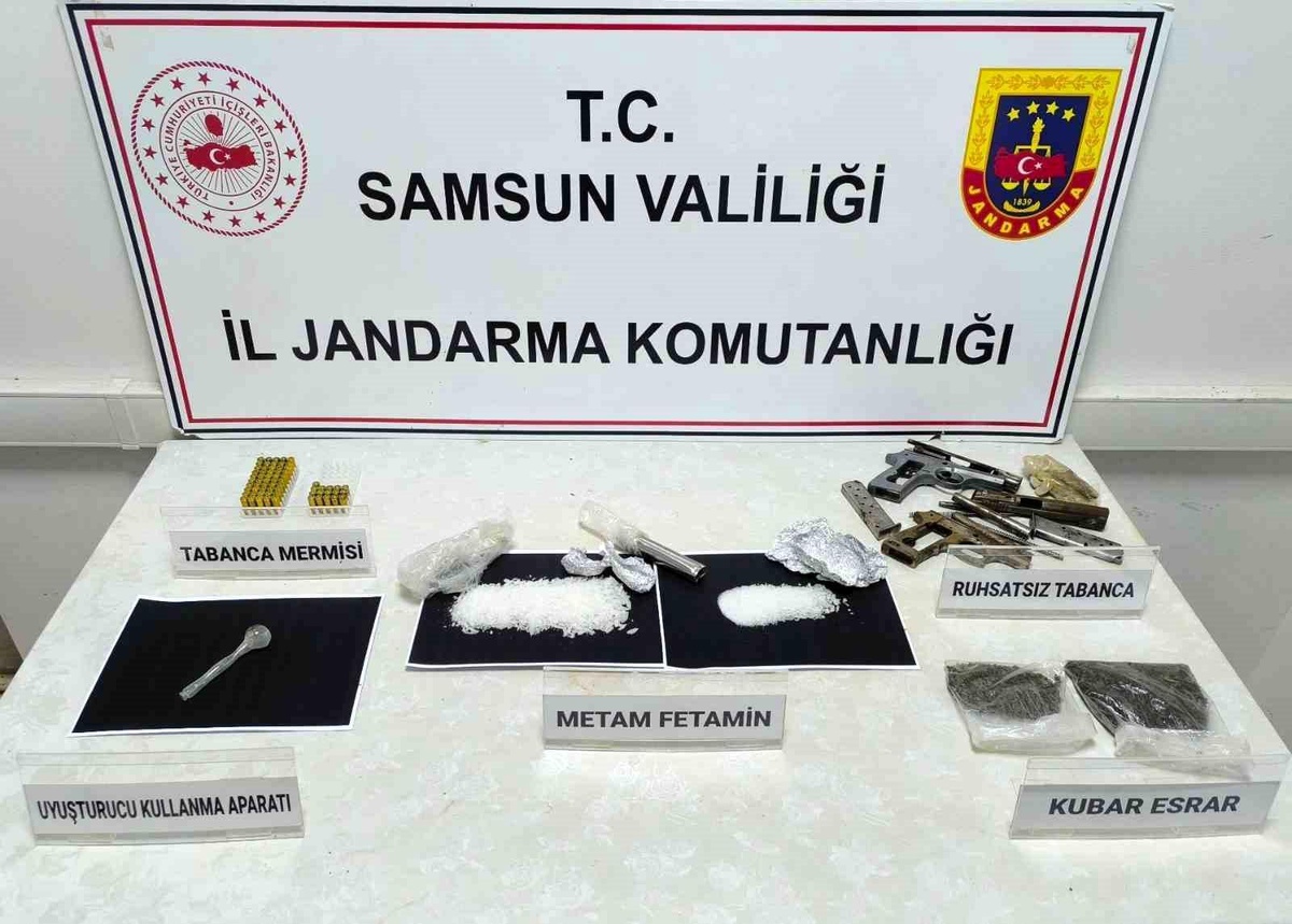Samsun\'da Uyuşturucu Operasyonu