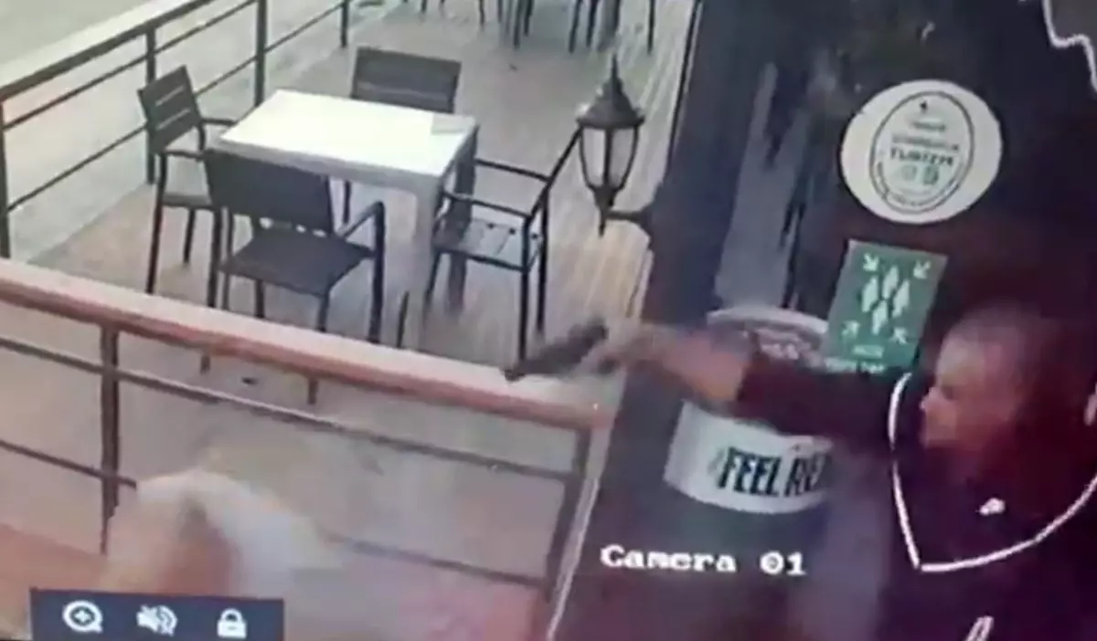 İsrailli kuzenlerin kanlı hesaplaşması kamerada! Kurşun yağdırdı 