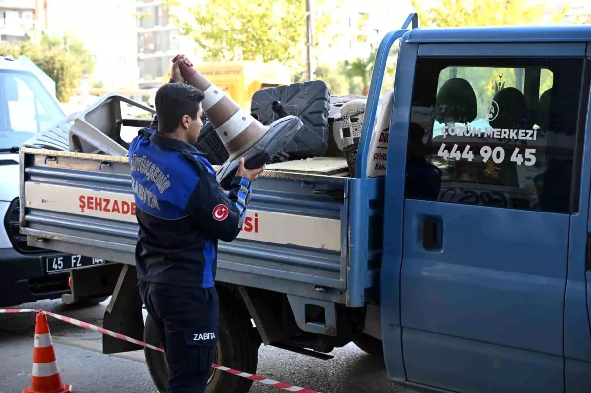 Manisa\'da Kaldırım İşgallerine Yönelik Denetim