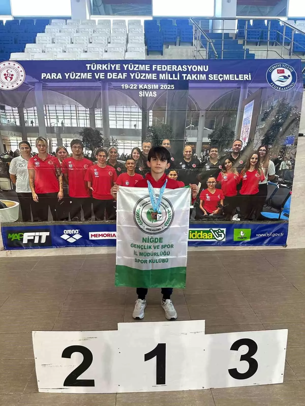 Para Yüzme Seçmeleri Sivas\'ta Yapıldı