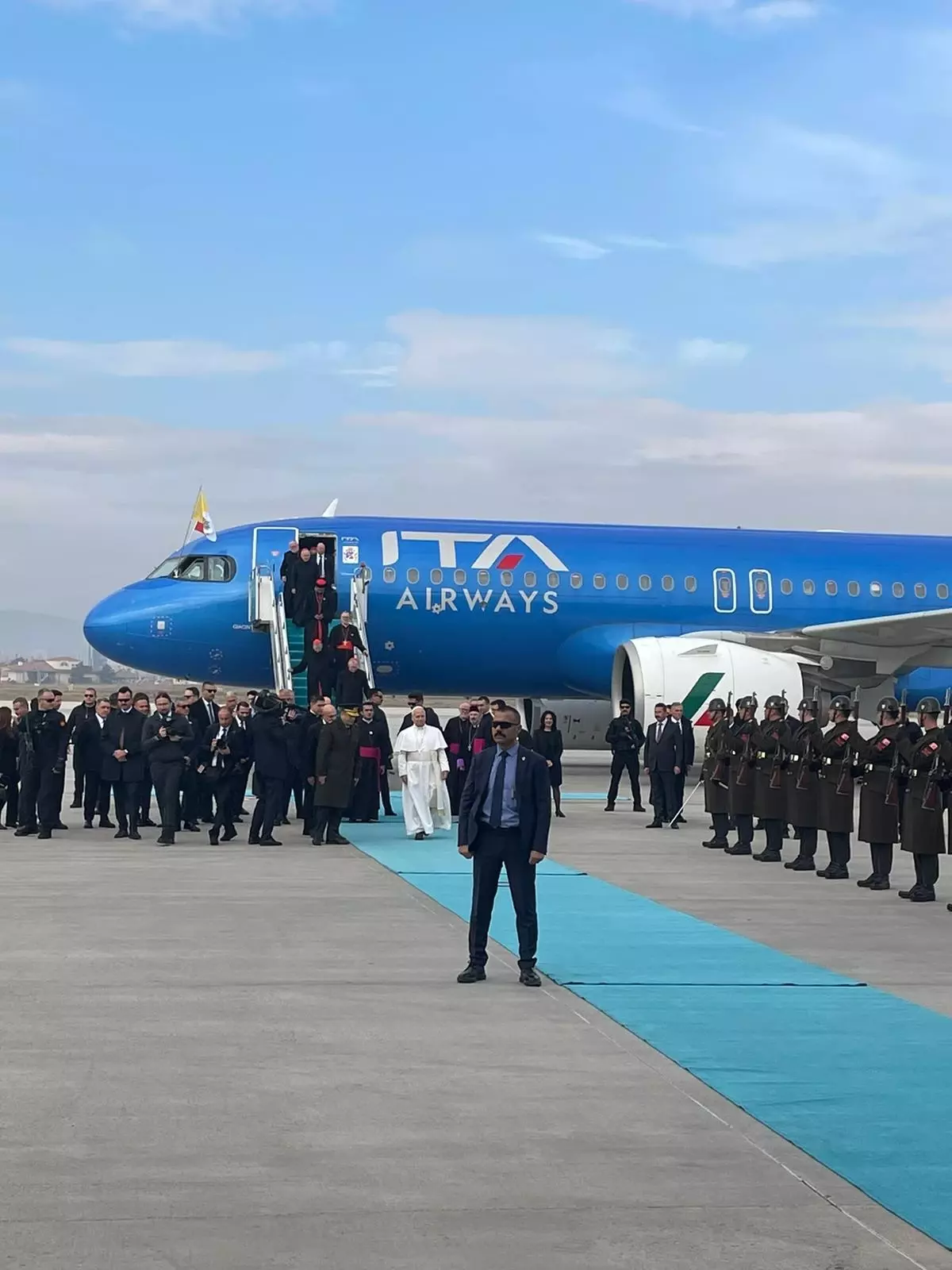 Papa 14\'üncü Leo, Ankara\'da