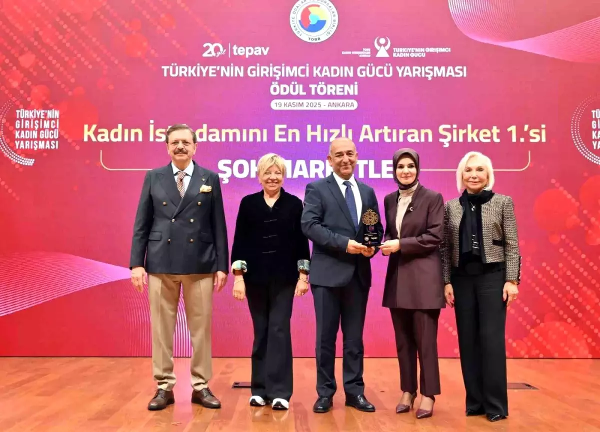 ŞOK Marketler Kadın İstihdamında Ödül Aldı