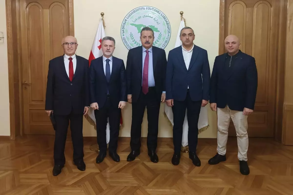 Türkiye-Gürcistan Dostluk Grubu Gürcistan\'da resmi temaslarda bulundu
