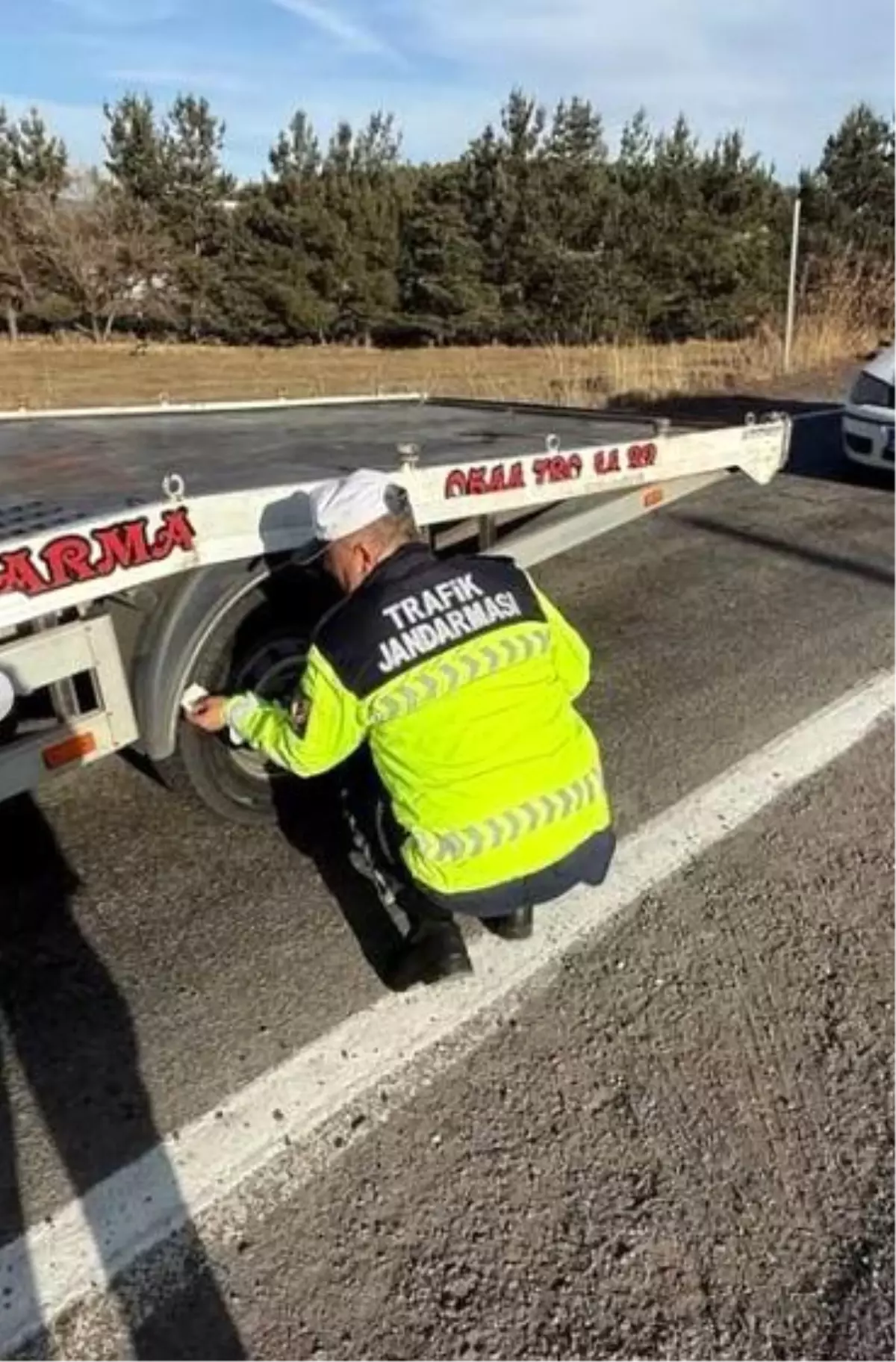 Ardahan\'da Kış Lastiği Denetimi