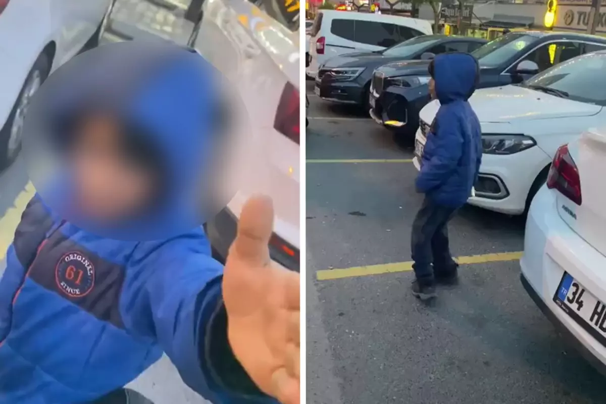 Avcılar\'da bir çocuk, mendil almayı reddeden sürücüye saldırdı