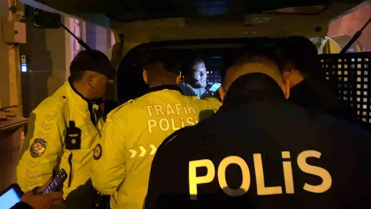 İnegöl\'de Alkollü Sürücüye Kovalamaca