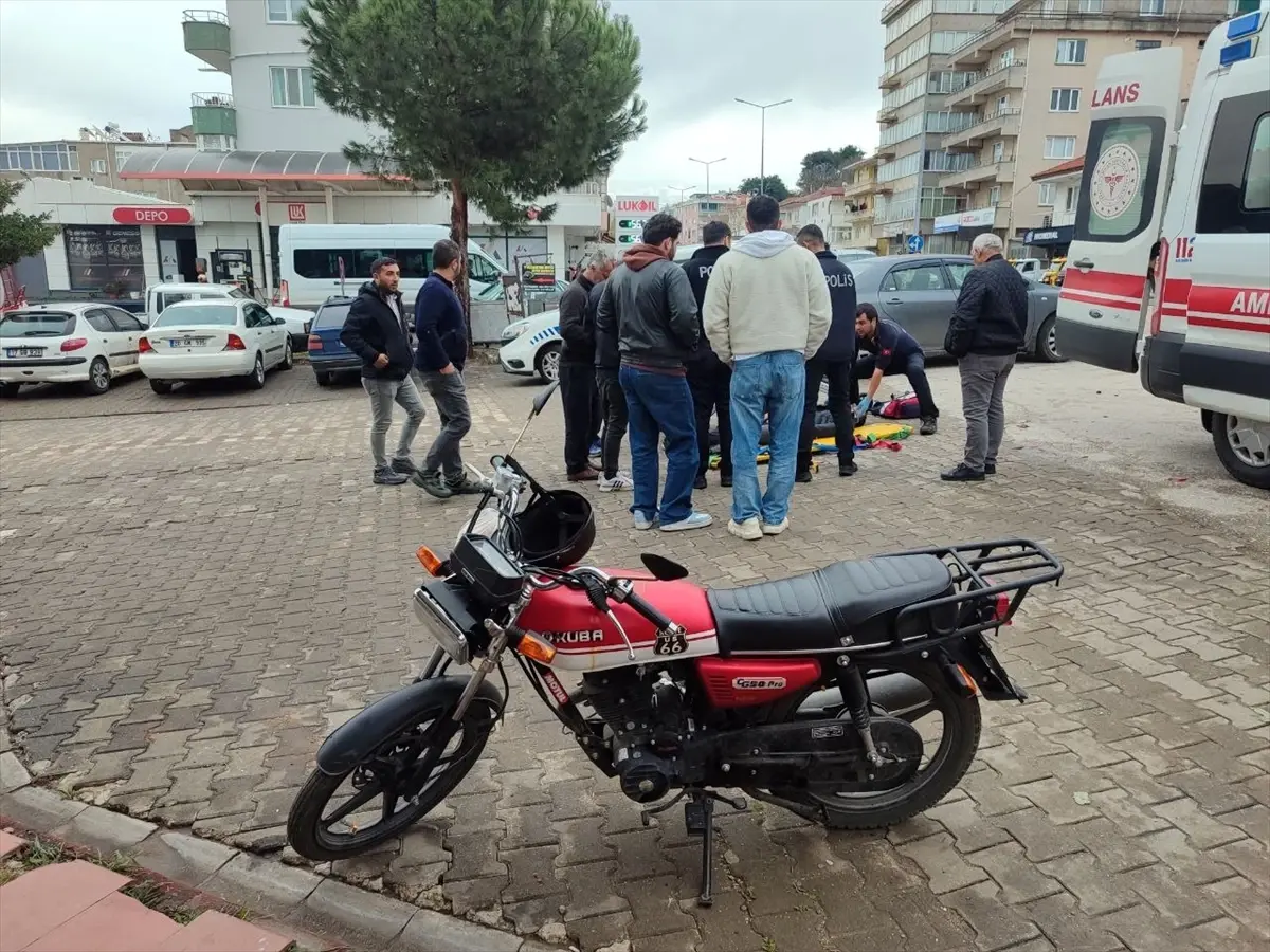 Motosiklet Kazası: Sürücü Yaralandı