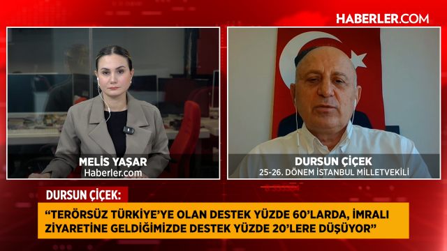 Dursun Çiçek: Silivri'yi İmralı'yla eşleştirmek Türk siyaseti için talihsizliktir Dursun Çiçek: Silivri'yi İmralı'yla eşleştirmek Türk siyaseti için talihsizliktir