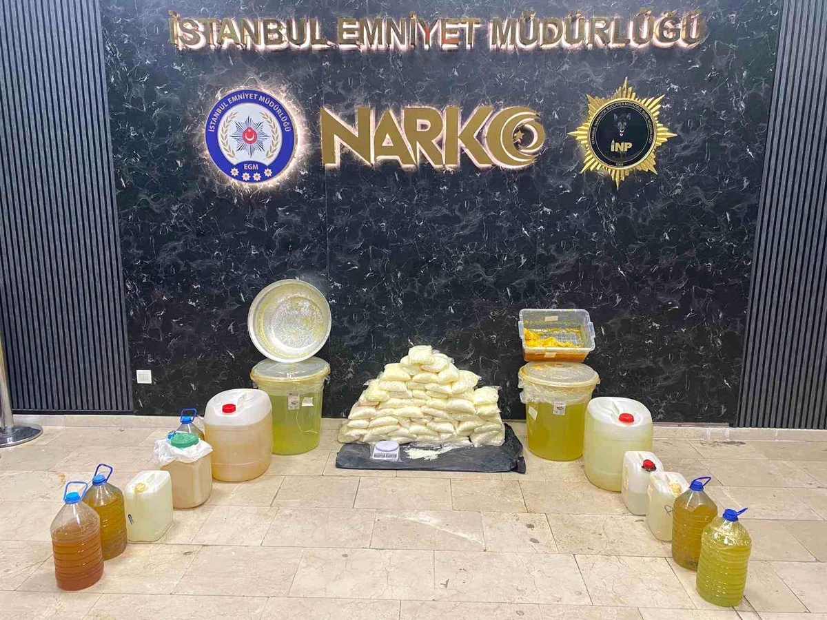 Esenyurt\'ta 178 Kilo Uyuşturucu Ele Geçirildi